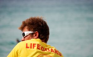male lifeguard