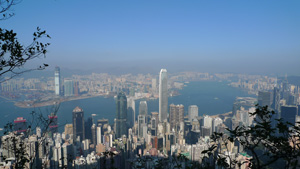hong kong skyline