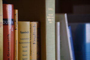 different language books