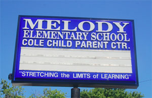chicago school sign