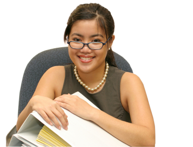 woman college lawyer intern