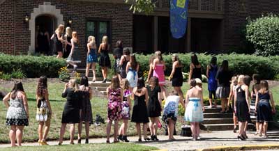 sorority rush week